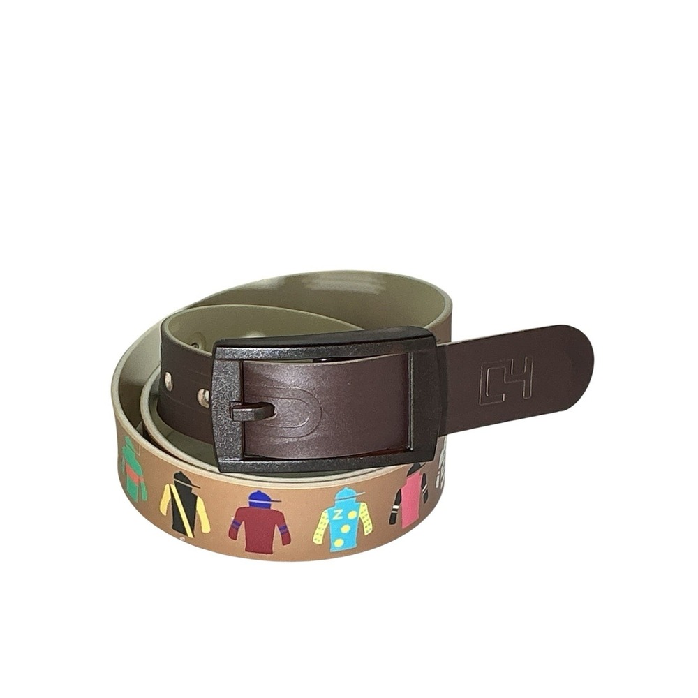 Custom C4 Belt Jockey Silks Print Made With TPE Signature Interchangeable Buckle